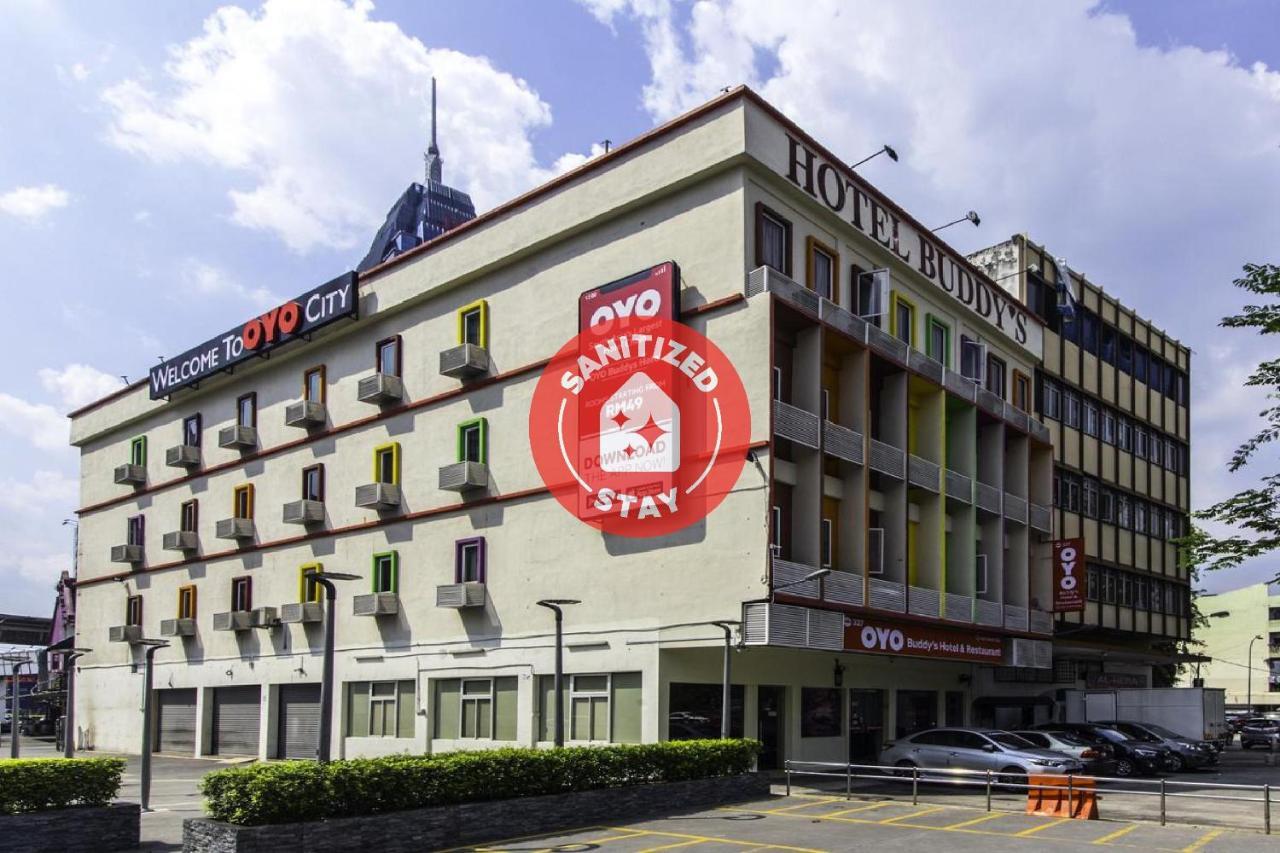 OYO 327 バディーズ ホテル【Sanitized Stay】 クアラルンプール エクステリア 写真